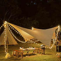 led Camping Atmosphere Lights Solar Outdoor Tent Screen Screen CampgroundsCamping Star decorated color lights