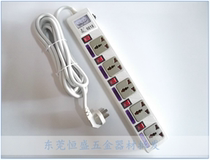 Xinli plug 0018-4y five-position independent switch with overload protection multifunctional plug-in board