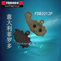 Original installation Italian Firodo scooter rear brake leather rear brake pads Kawasaki ZZR600 ER 6 Z1000