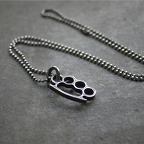  Tom Hardy Freddy THE TAKE UNDERWORLD House 925 STERLING SILVER MINI BOXING Finger Tiger Pendant Necklace