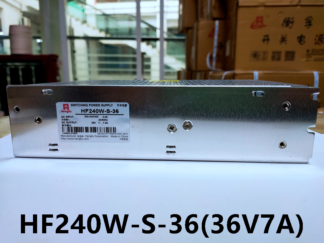 Shanghai Hengfu switching power supply HF200W-S-36(36V7A) factory direct warranty 5 years non-standard can be ordered