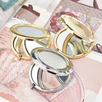 Hand patchwork embroidery handmade diy makeup mirror mirror bottom handmade mirror embryo DIY makeup mirror blank