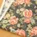 Nhật Bản nhập khẩu vải bảy dâu Vintage Marjoram Peony DIY handmade / quần áo / vải sườn xám vải cotton co giãn 4 chiều Vải vải tự làm