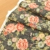 Nhật Bản nhập khẩu vải bảy dâu Vintage Marjoram Peony DIY handmade / quần áo / vải sườn xám vải cotton co giãn 4 chiều Vải vải tự làm