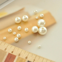 ABS imitation pearl beaded pearl Pearl White doll clothes DIY accessories material