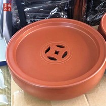 Artisanal Chauzhou Jumud Gongfu tea tray round tea set memory water storage water storage 10-inch tea sea tea table small dry foam tray