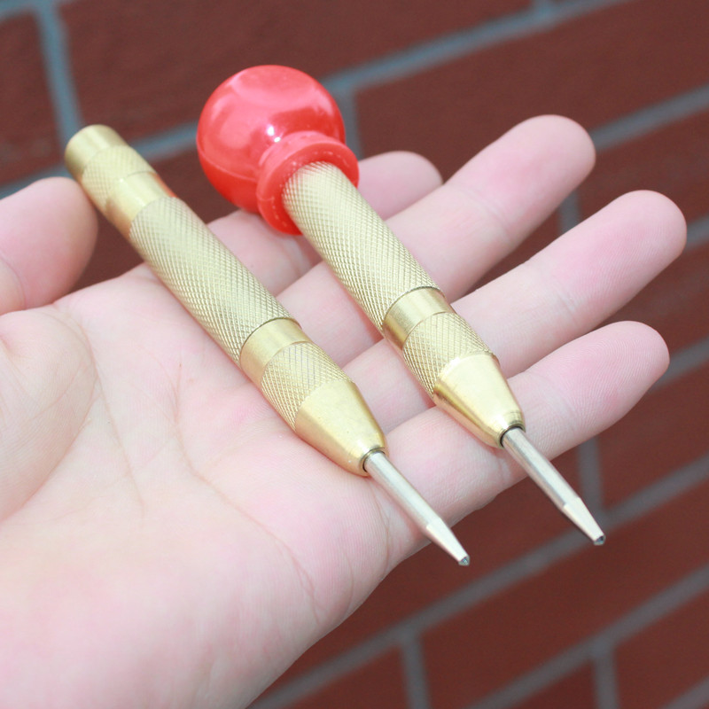 Chrome Vanadium Thimble COPPER PLATED LOCATOR BREAKING MACHINE AUTOMATIC SAMPLE PUNCHING SUB-POINT PUNCHING SEMIAUTOMATIC CENTER PUNCH-TAOBAO