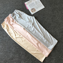 Spring summer and autumn new pajama pants womens trousers simulation silk home pants ice silk trousers loose air conditioning pants can be worn outside
