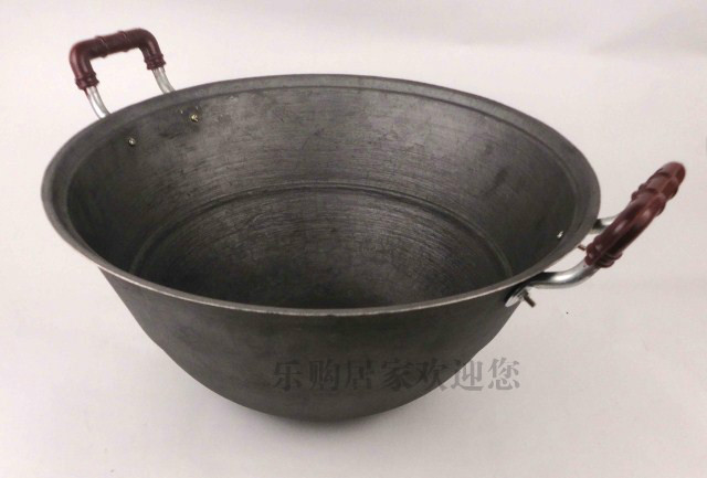 Nồi gang siêu dày Nồi hấp gang đúc Nồi gang lớn Nồi gang lớn 34CM đến 40CM giá để dao