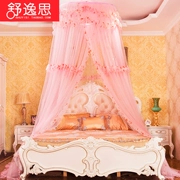 Mái vòm mùng treo kiểu công chúa Giường tầng châu Âu 1,5 m 1,8m giường 幔 sàn đôi lắp đặt nhà miễn phí