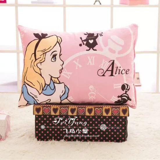 Phim hoạt hình cặp đôi gối vỏ gối đơn gối vỏ gối 60 * 40cm gối cho bà bầu