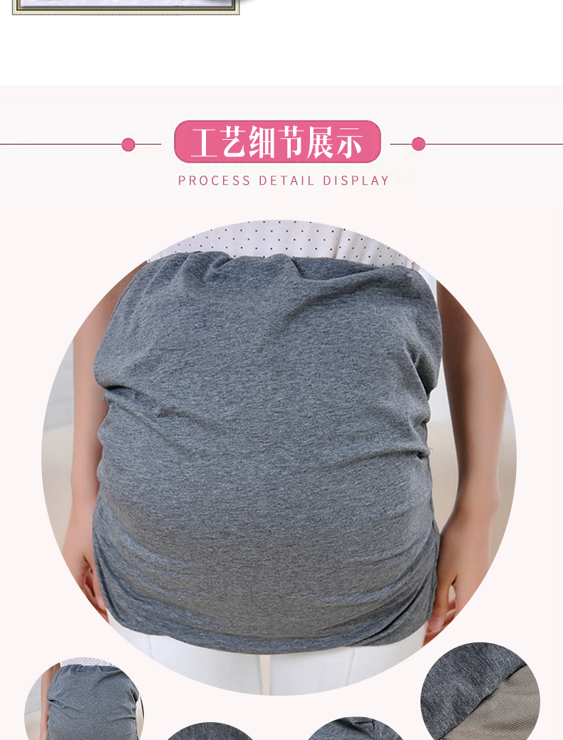 Bốn mùa phù hợp với áo bà bầu chính hãng bạc sợi chu vi vòng bụng bảo vệ tạp dề mặc tạp dề mùa xuân và mùa hè chống bức xạ váy áo chống bức xạ cho bà bầu