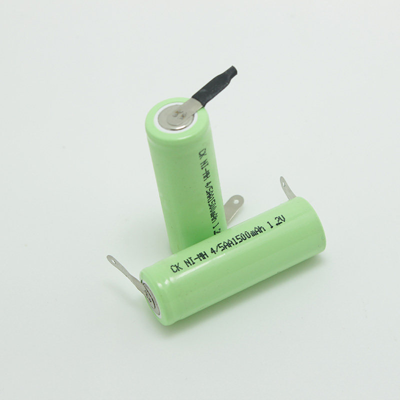Razor battery 1 2V 4 5AA NiMH rechargeable battery high capacity 1500MAH with solder tab