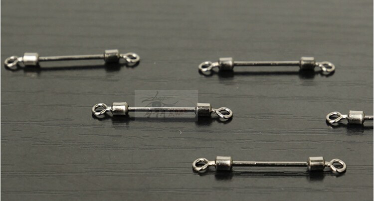 Installed double-ended rotary ring lead leather seat rotating ring and lead leather rotating ring quick pin Double-ended rotary ring Large, medium and small 5 pieces