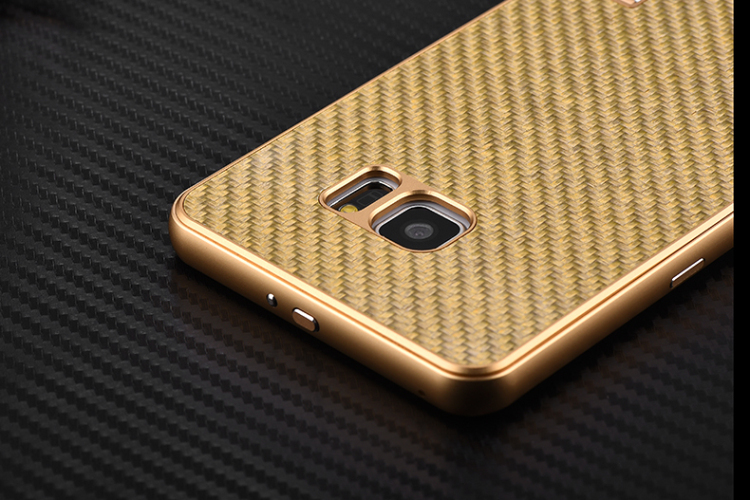 iMatch Luxury Aluminum Metal Bumper Carbon Fiber Back Cover Case for Samsung Galaxy Note 7 N9300