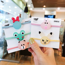 Korean version of hair rope cute cartoon animal tie hair rubber band hair rope Hairband leather cover head versatile head accessories