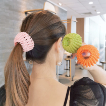Net Red Disc Hairdresser Korea Dongdaemun Gate Net Red Back Brain Spoon Hair Clip Fluffy Hair and Horsetail Clip Brief Bird Nest Hair Circles