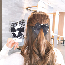 Elegant lace butterfly knot hair clip gig sweet and beautiful 100 lap Liu sea clip duckbill clip rear brain spoon hairpin girl