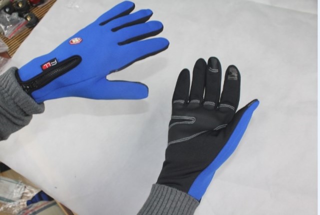 Mới chính hãng WINDSTOPPER ngoài trời lạnh ấm áp không thấm nước cưỡi găng tay trượt tuyết - Găng tay găng tay nam