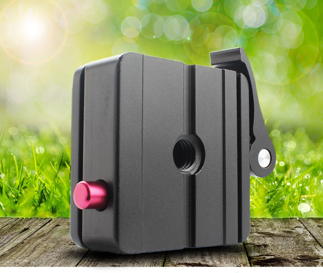 Phổ cập nhanh kéo khóa tấm phát hành nhanh chóng cơ sở đầu kẹp SLR camera chân đầu vít phụ kiện P50 - Phụ kiện máy ảnh DSLR / đơn túi máy ảnh mirrorless
