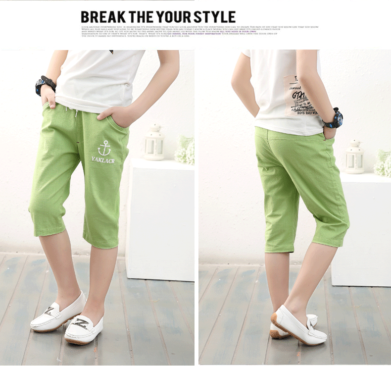Pantalon garcon en lin - Ref 2054411 Image 9