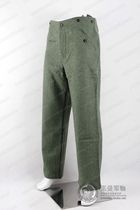  German field gray M37 woolen trousers German field pants Overalls Uniform Norman military goods