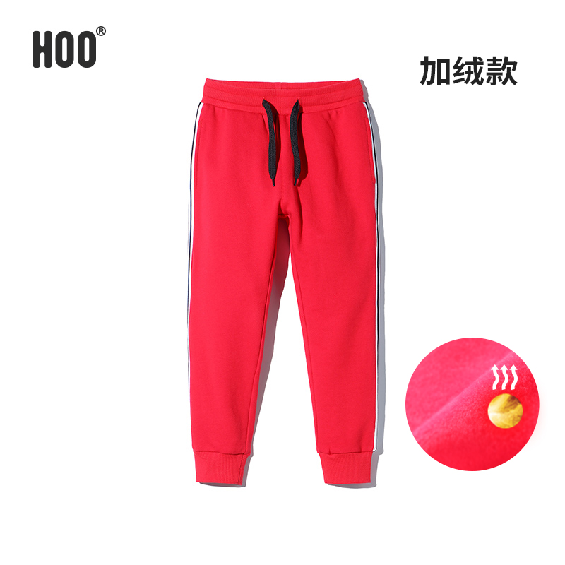 chàng trai Hoo sweatpants mùa xuân và mùa thu mới ngoài khí childrens quần bé trai quần trong trẻ em lớn quần âu 12 tuổi.