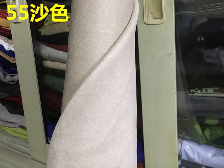Da lộn vải deerskin vải sofa đệm gối handmade DIY rèm ảnh nền flannel bổ sung ba vải cotton 4 chiều