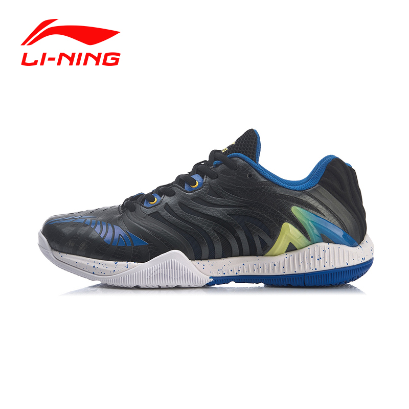 Li Ning badminton shoes men's 2021 new cool shark III sneakers breathable and deafening professional race shoes AYAR003