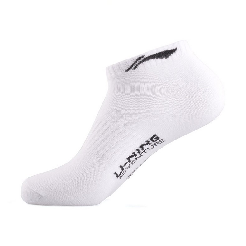 Mua 7 cặp của Li Ning mùa hè vớ thuyền nam giới và phụ nữ vớ vớ thể thao thấp với cầu lông vớ vớ cotton AWSJ215-1 vớ thể thao giá sỉ