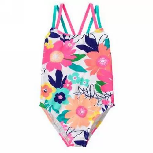 Spot GYMBOREE cửa hàng đồ bơi Hoa Kỳ chống tia cực tím cô gái áo tắm một mảnh - Đồ bơi trẻ em