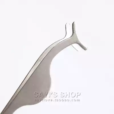 SayiShop stainless steel tweezers false eyelash AIDS auxiliary clip tool makeup tool