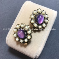 Artist Jewelry Anna Baroque Sunflower Glass Earrings 528 Deposit 400 Non-refundable and non-exchangeable