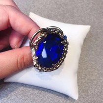 Big Designer 24k Gold Plated Braided Chain Haute Couture Crystal Open Ring