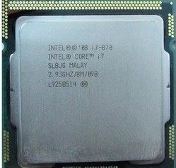 Core i7-870 860CPU scatter официальной версии с 1156-контактным процессором для восстановления