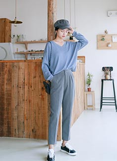 Syria cũ chic gió giản dị áo gió áo khoác mùa xuân và mùa thu nữ phần dài 2018 new one fishing một sông mùa thu W3761 áo khoác nữ hàn quốc