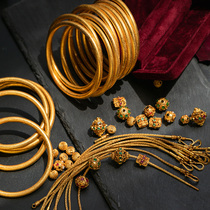 Members enjoy high-priced recovery of 24K pure gold gold 999 jewelry service to change sleeping jewelry for glowing color