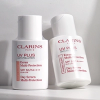 Clarins, розовый прозрачный солнцезащитный крем, защита от солнца, 30 мл