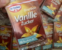 Spot Germany Buy Dr Oetker Vanille Baked Bourbon Natural Vanilla Sugar Powder 8g