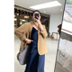 ADA Miss SPRING THU VÀ TÍNH CÁCH PURE COLOR LOOSE HIỂN THỊ MỎNG RETRO MỎNG OUTER SINGLE-ROW BUCKLE DAVE LÔNG NHỎ SUIT PHỤ NỮ