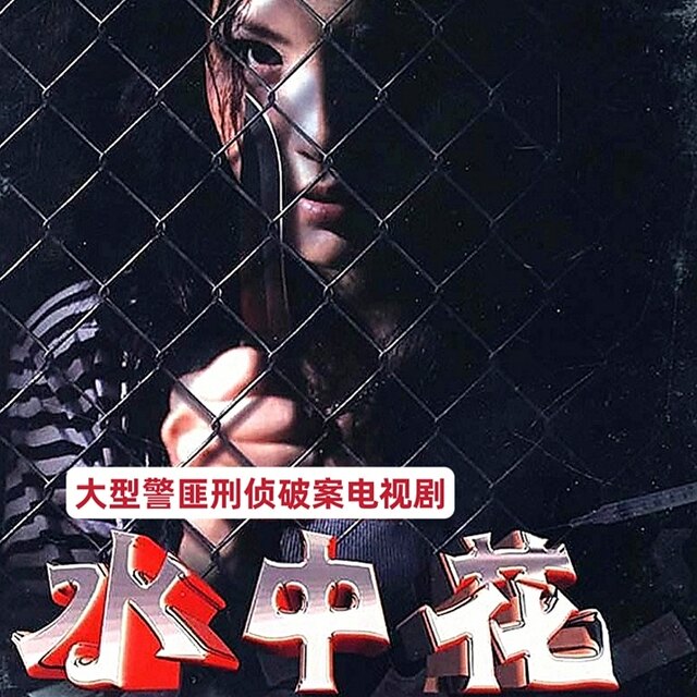 Large-scale police criminal investigation and anti-drug TV series Flowers in the Water DVD disc