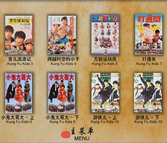 16 funny comedies, Good Boys classic movie collection, Kid Alone, Big Brother, Completed DVD discs, 2 discs