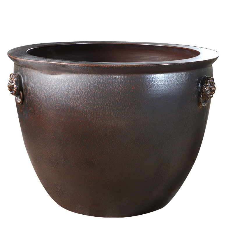 Archaize of jingdezhen ceramic aquarium tank 1 m courtyard porcelain jar water lily basin bowl lotus lotus cylinder cylinder cylinder tortoise