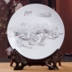 Jingdezhen gốm rượu tủ trang trí đồ trang trí nhà phụ kiện phòng khách nhỏ đồ trang trí văn phòng thủ công đồ nội thất