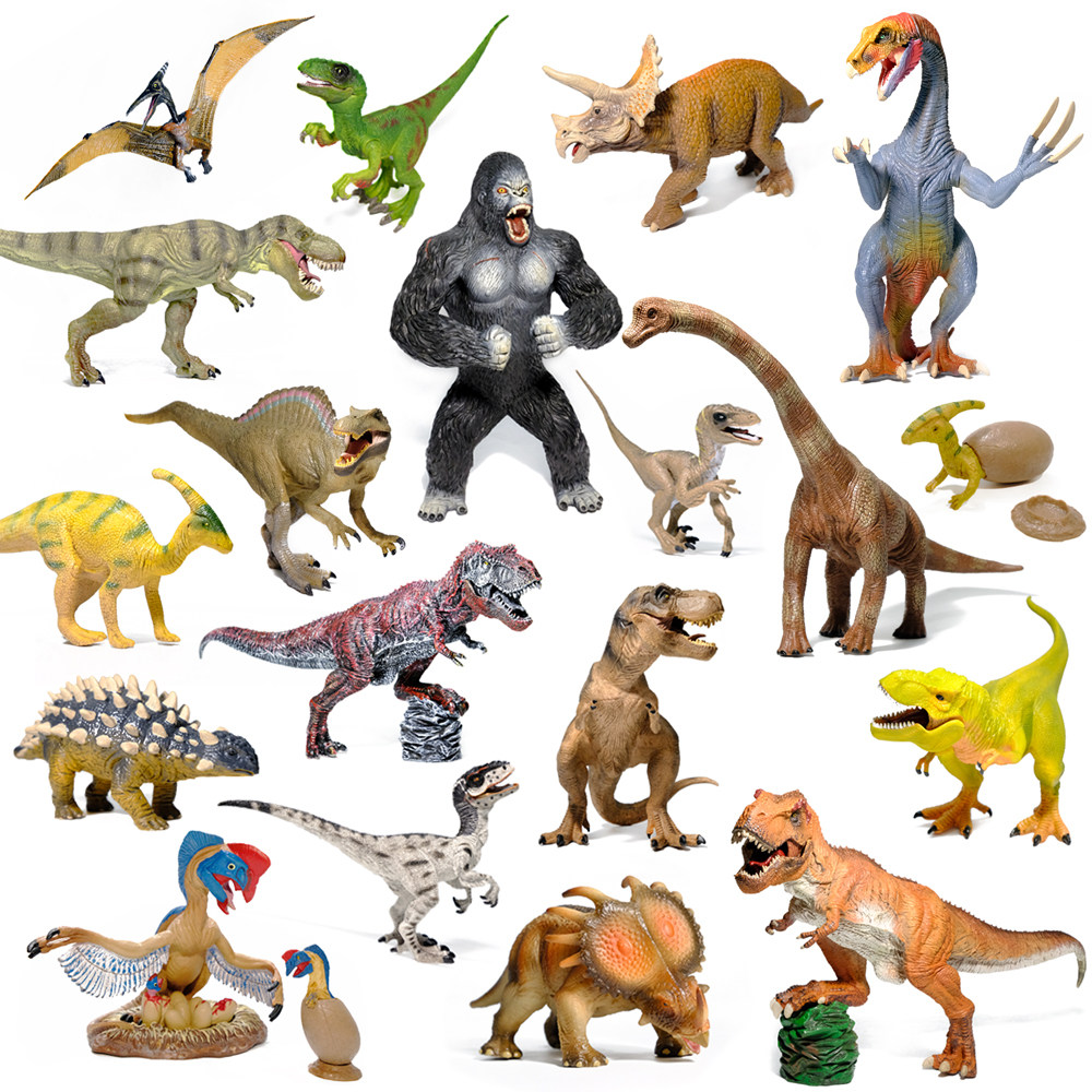 Solid dinosaur model simulation original animal Ancient T-rex eggshell model Realistic modeling ornament Bird beast