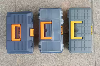 12 5 inch plastic toolbox storage box-real Hui type multi-parts box type iron solid brand can stand