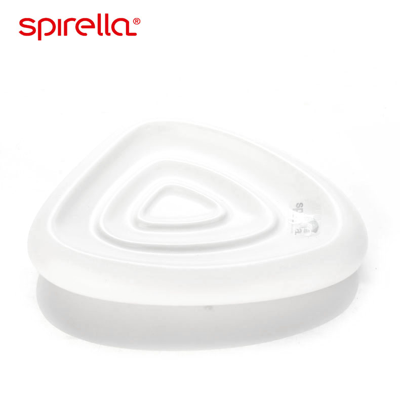 SPIRELLA/silk pury contracted creative ceramic bathroom soap box of toilet soap box of soap dish soap holder