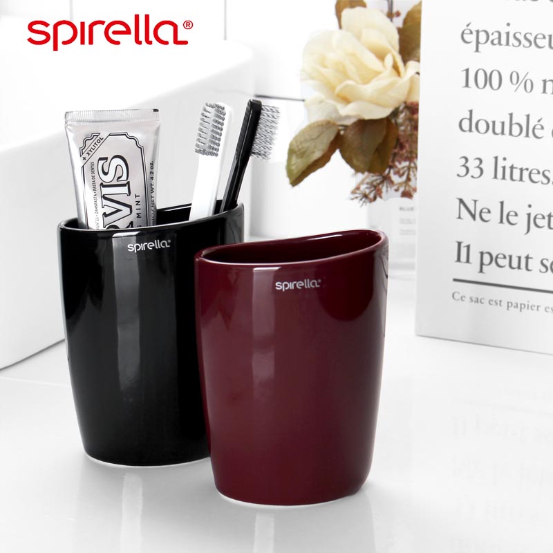 SPIRELLA/silk pury European ceramic sanitary ware has six woolly bathroom suite gargle for wash gargle suit