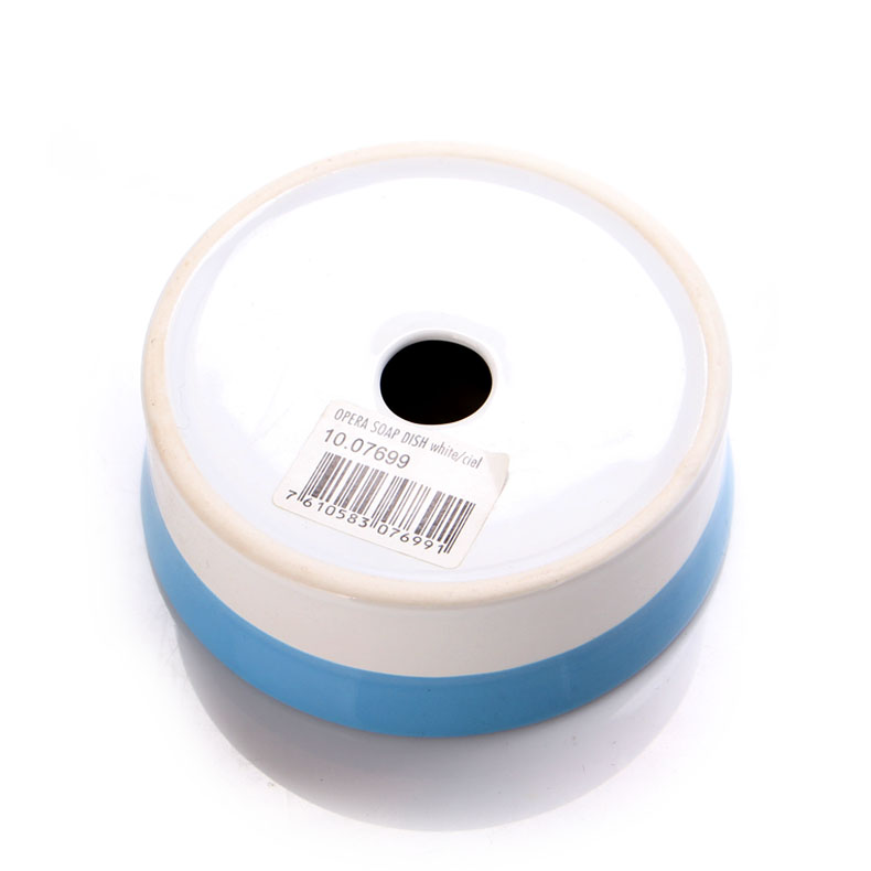 SPIRELLA/silk pury creative household contracted Swiss pure color porcelain ceramic soap box of European soap box