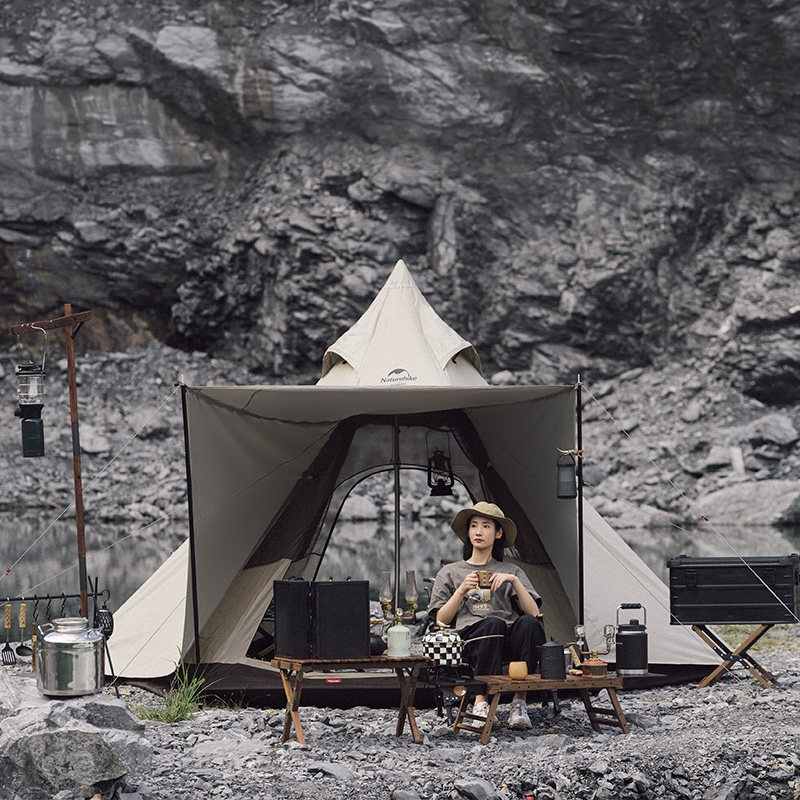 NH NOR Ranchs Hexagonal Pyramid Tent 3-4 маринованный космический лагерь палатка солнцезащитный крем солнцезащитный крем солнцезащитный крем